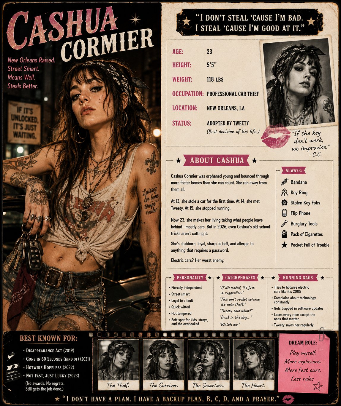 Cashua Cormier character poster